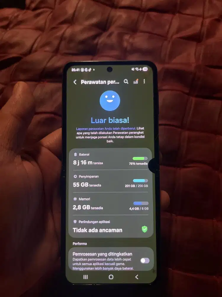 Samsung Galaxy Z Flip 3 5G 8/256 Minus Minor Garansi Resmi SEIN