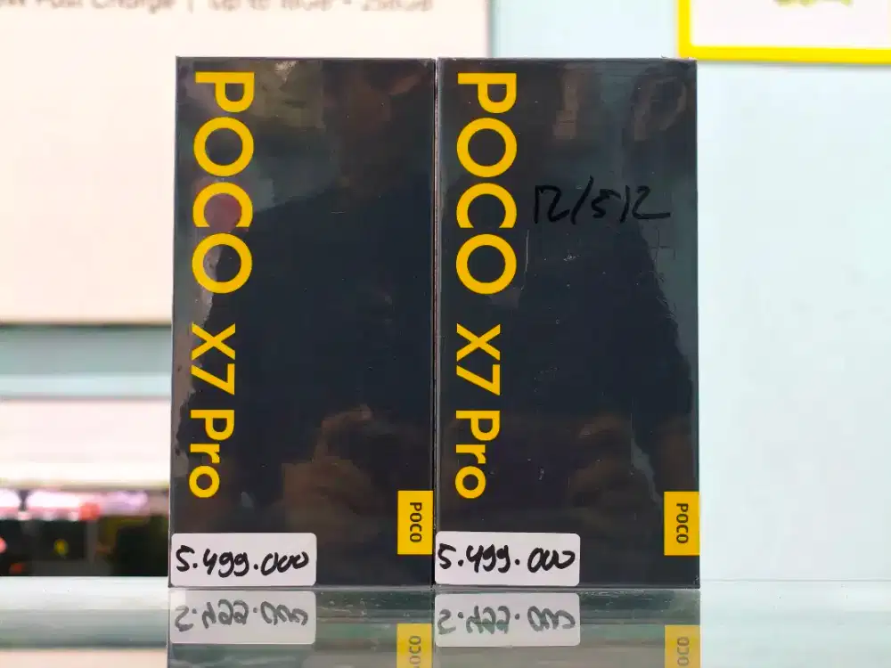 POCO X7 PRO 5G 12/512 NEW SEGEL PROMO TERMURAH GARANSI RESMI 15 BULAN