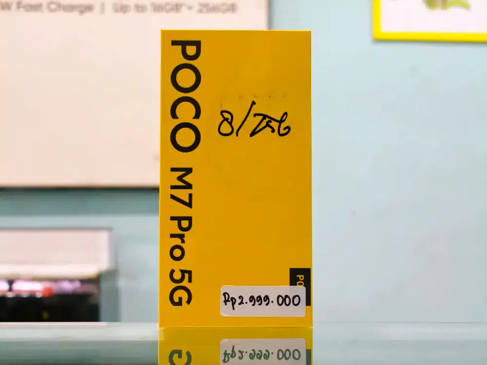 POCO M7 PRO 5G 8/256 NEW SEGEL PROMO TERMURAH GARANSI RESMI 15 BULAN
