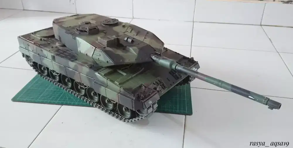Rc tank heng long leopard germany 1:16 metal