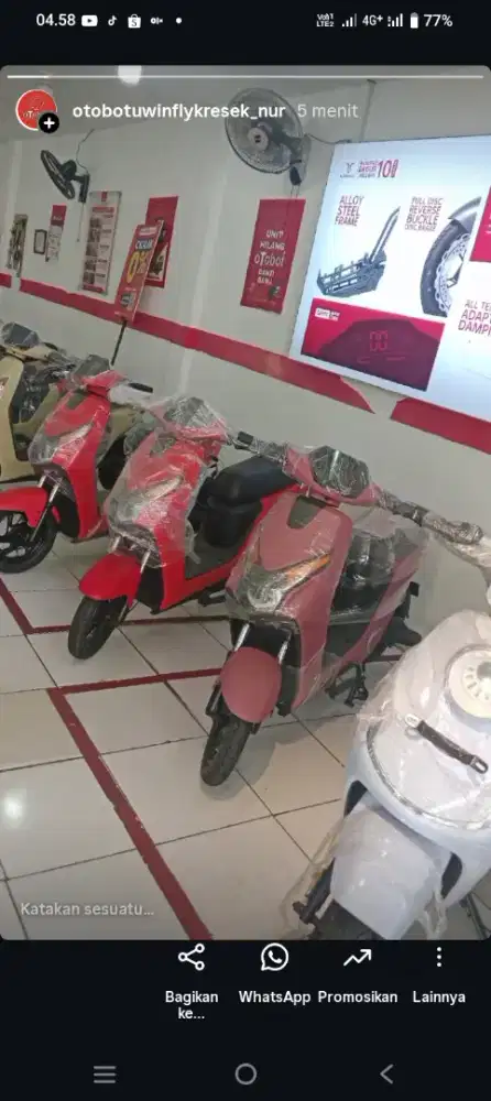 Sepeda listrik uwinfly