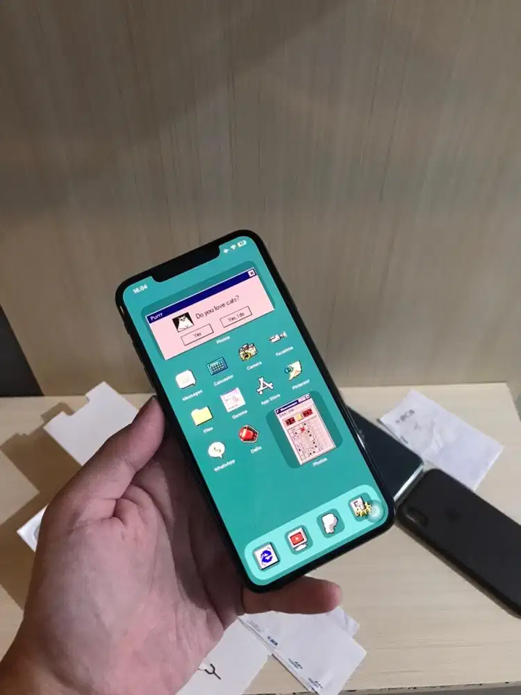 Iphone xs max ibox pa/a + nota ibox lengkap