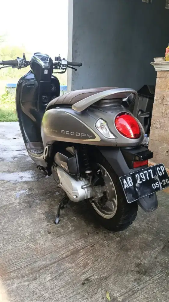 Scoopy keyless THN 2021 plat AB Bantul