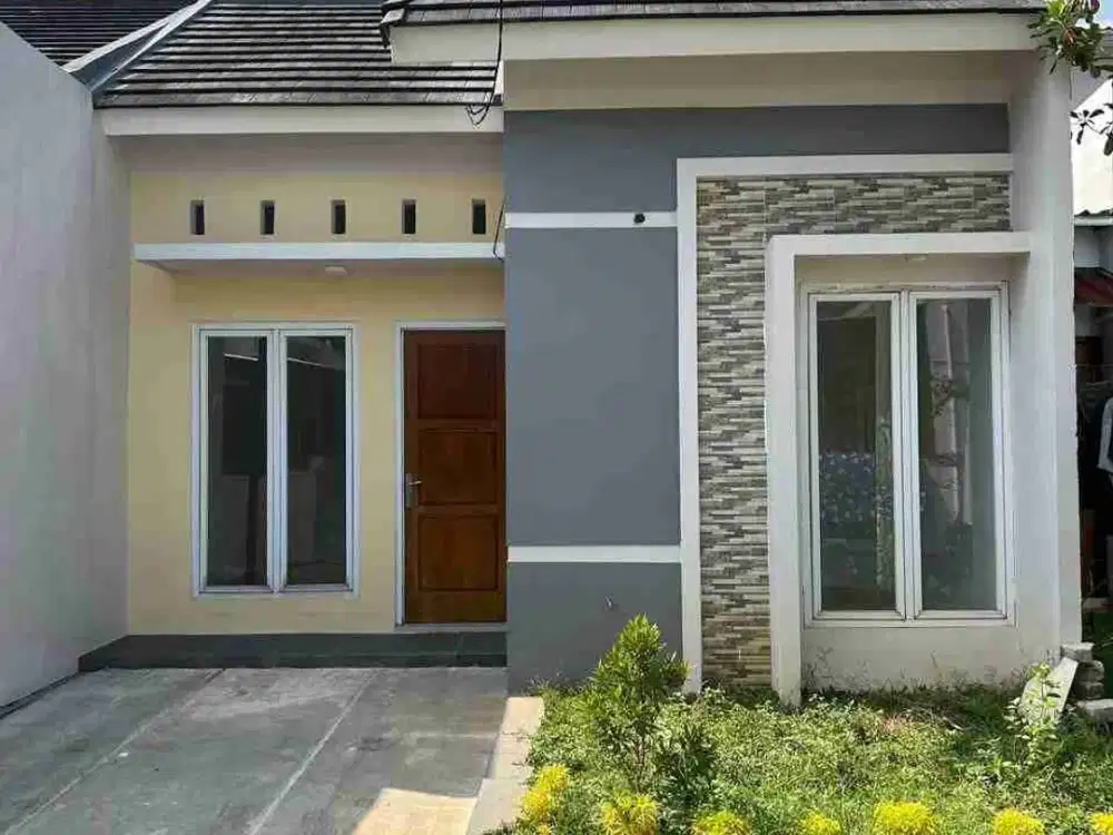 Rumah siap huni pingir jl raya dekat tol pengasinan sawangan Depok perm muli