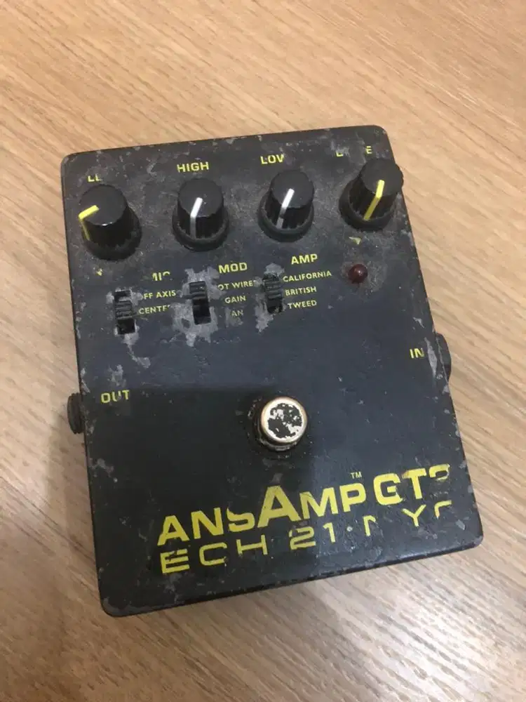 Effect efek sansamp sans amp distorsi made in usa
