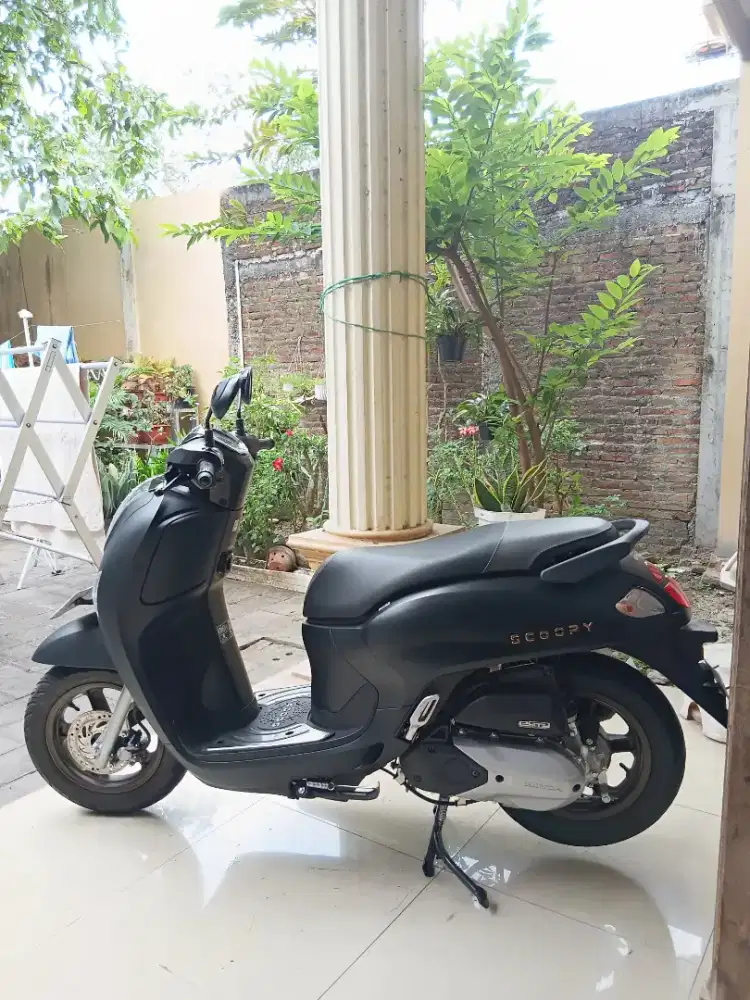 Scoopy model baru keyless hitam 2025 remote 2 gbm