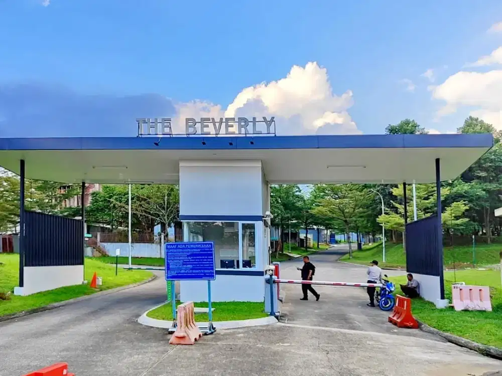 Tanah Kav dijual di Sentul City Cluster The Beverly Sentul Bogor Jawa