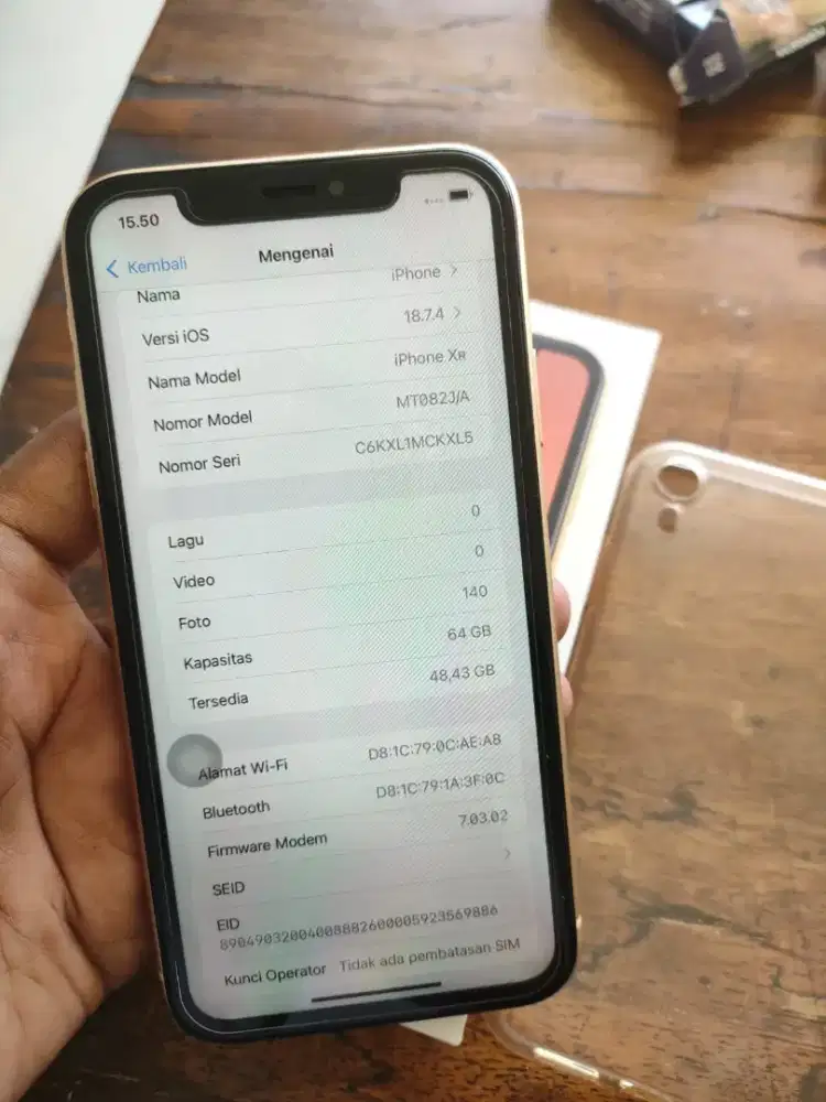 IPHONE XR 64 SUDAH BEACUKAI