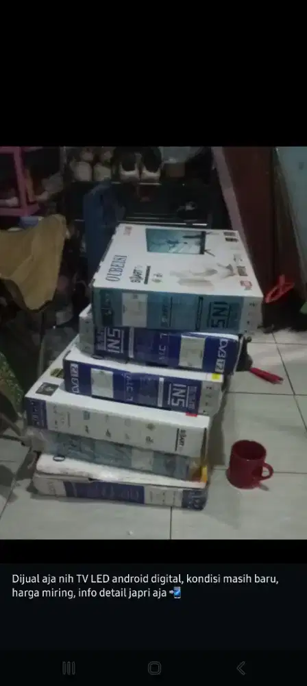 Tv Led Android terlaris (Smart tv)