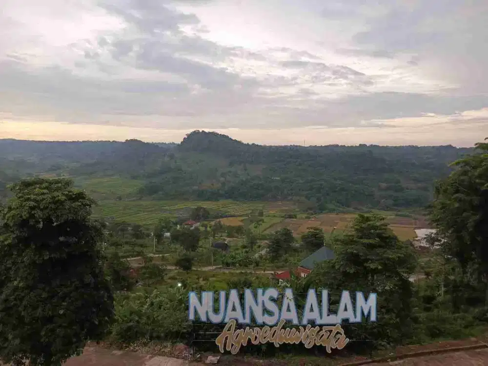 Di Jual Tanah Murah Dalam Lokasi Wisata Asri Pedesaan di Bogor