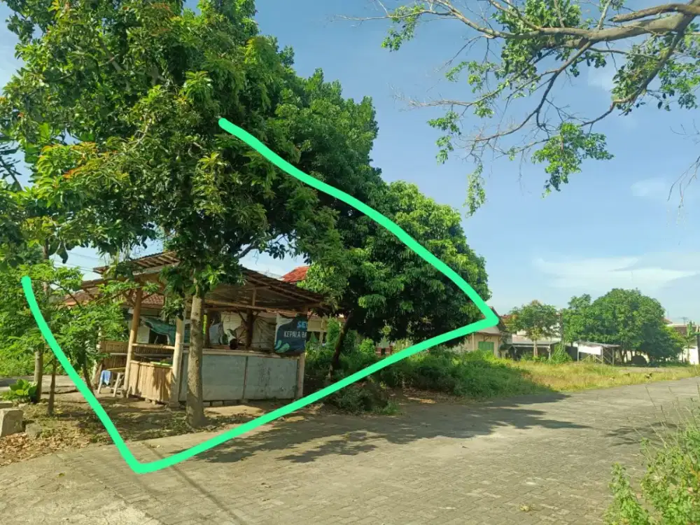 Tanah strategis hook 3 muka selatan Prawirotaman Brontokusuman Jogja