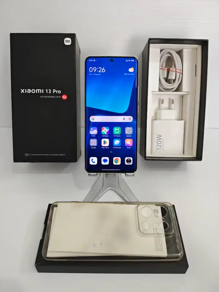 Xiaomi Mi13 Pro 5G 12/512 Gb Likenew 98% Ex Global beaCukai bisa TT/BT