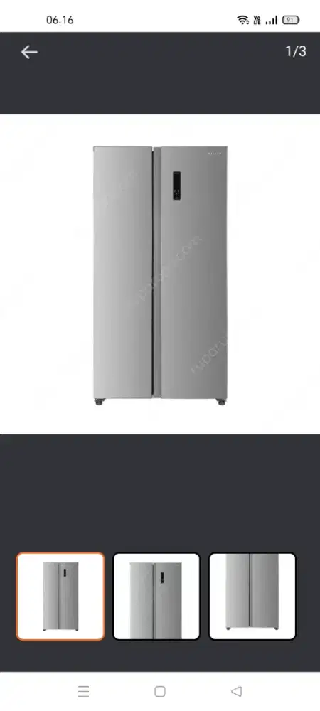 Sharp 472ltr kulkas 2 pintu