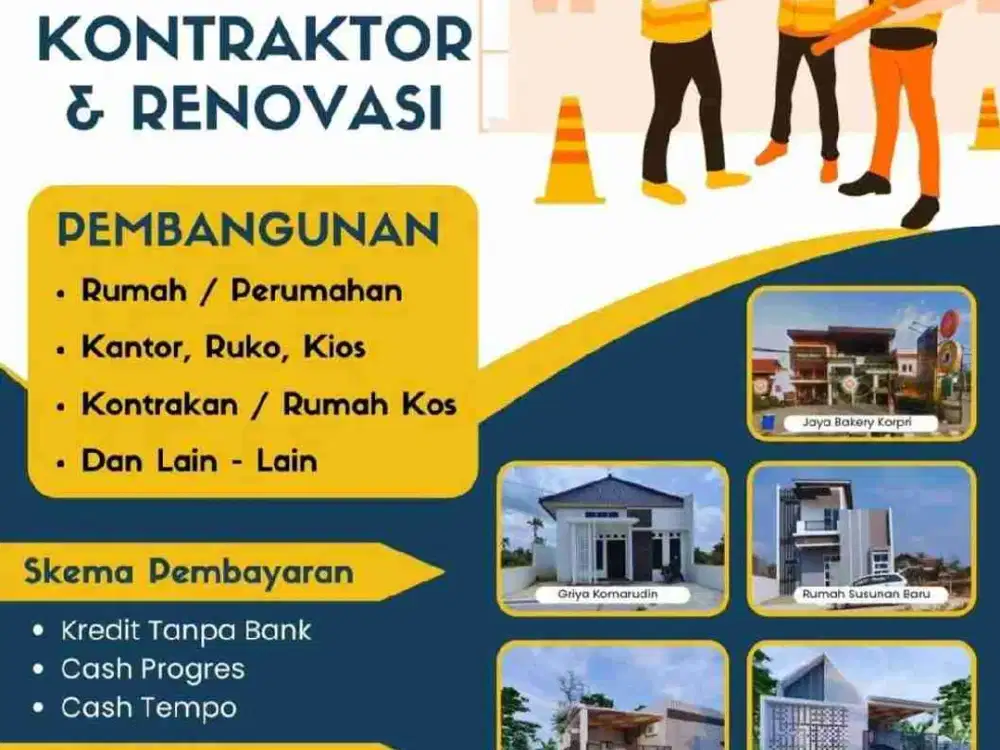 JASA KONTRAKTOR DAN RENOVASI BANGUNAN SYARIAH TERPERCAYA
