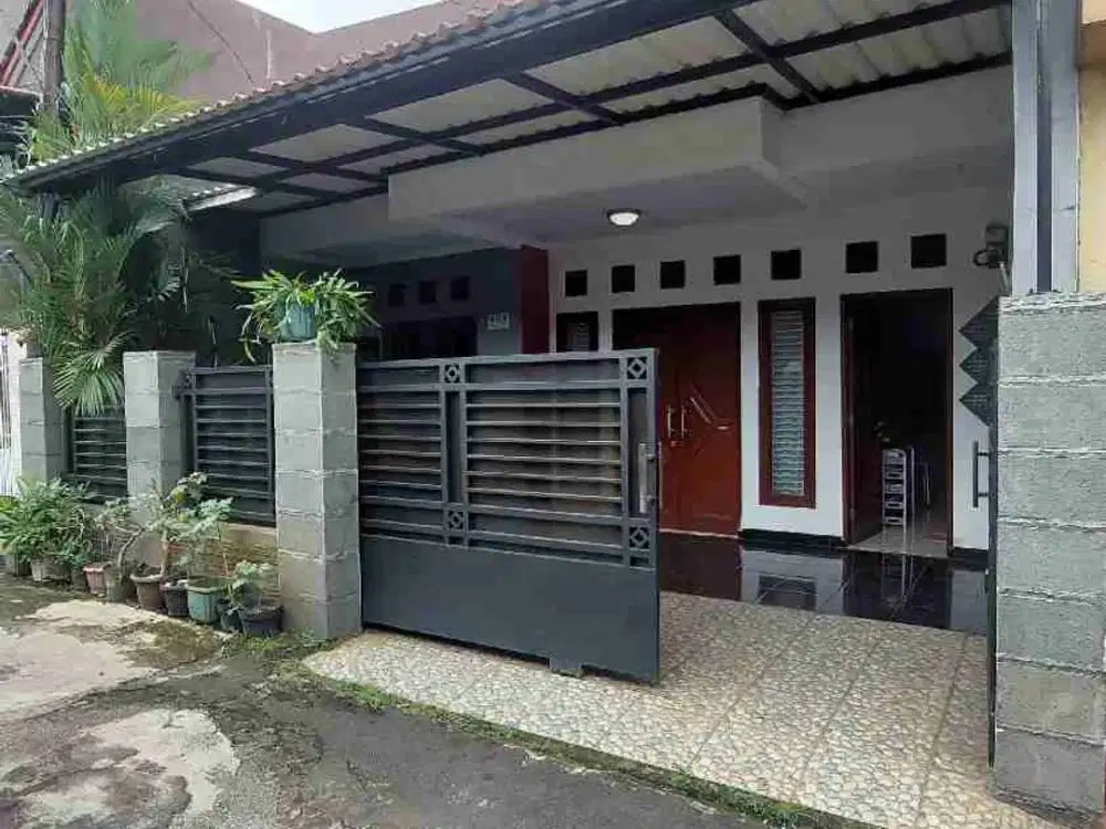 dijual rumah rapih siap huni 1 lantai dekat LRT Jatibening Bekasi