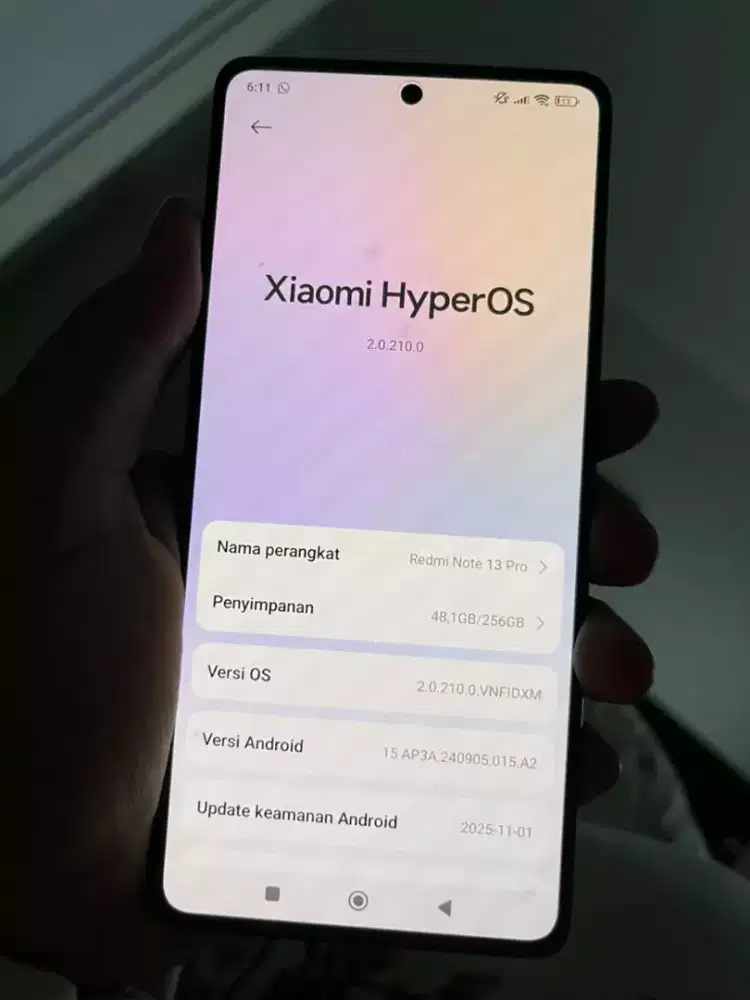 Xiomi Redmi Note 13 Pro 8/256 Orian no minus mulus