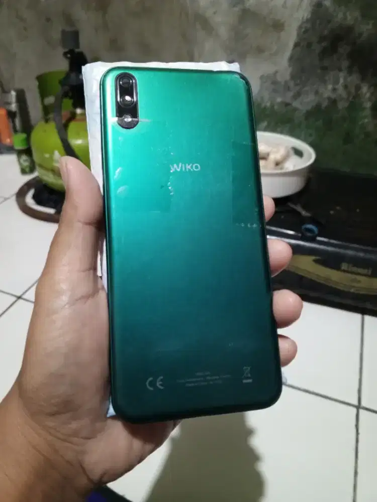 Back Door : Wiko View 4 lite ( hijau )