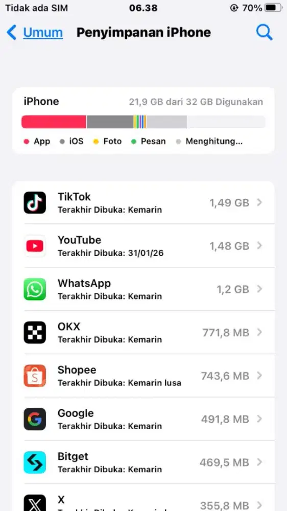 iphone 6s 32gb ios 15