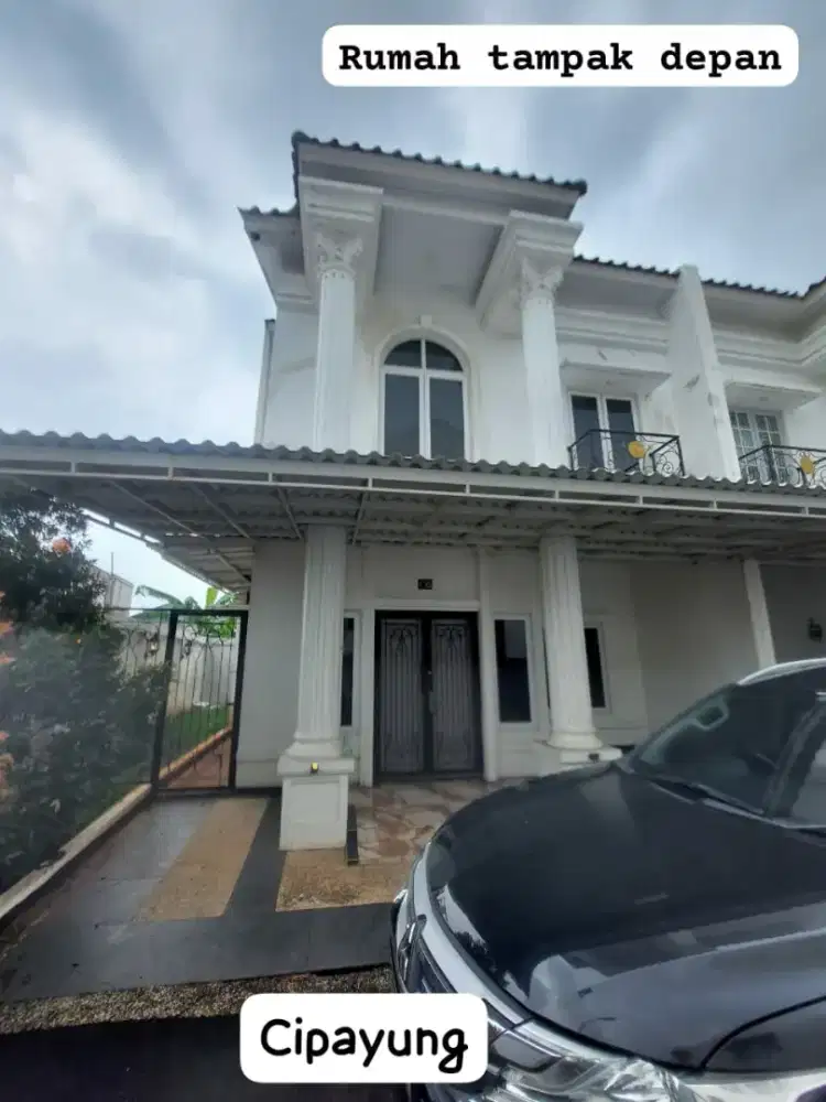Jual rumah mewah clasic style 2,5 M nego. Cipayung Jakarta Timur.