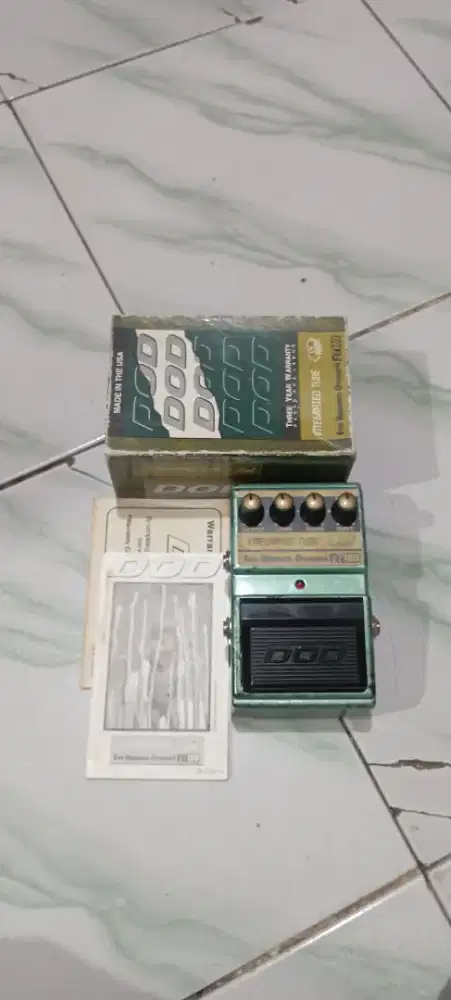 Efek gitar DOD FX 100, Kondisi normal