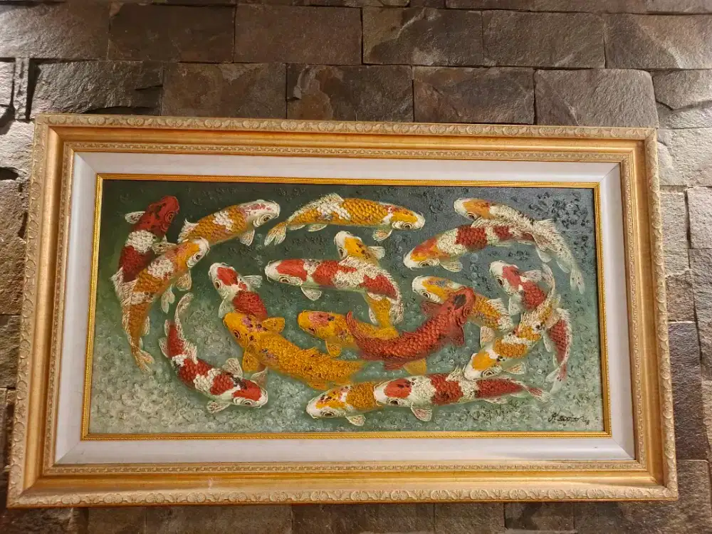 Lukisan Ikan Koi
