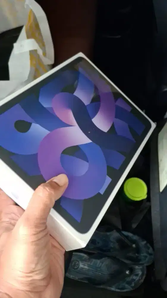 Ipad air gen 5 256gb purple wifi only ibox msh segel