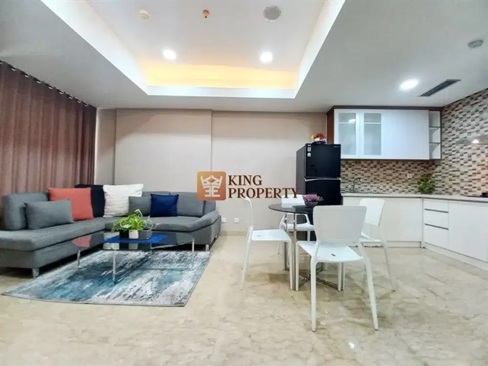 Disewakan 1BR The Royale Springhill Residence – Interior Modern Minimalis, Private Lift, Dekat Tol Kemayoran