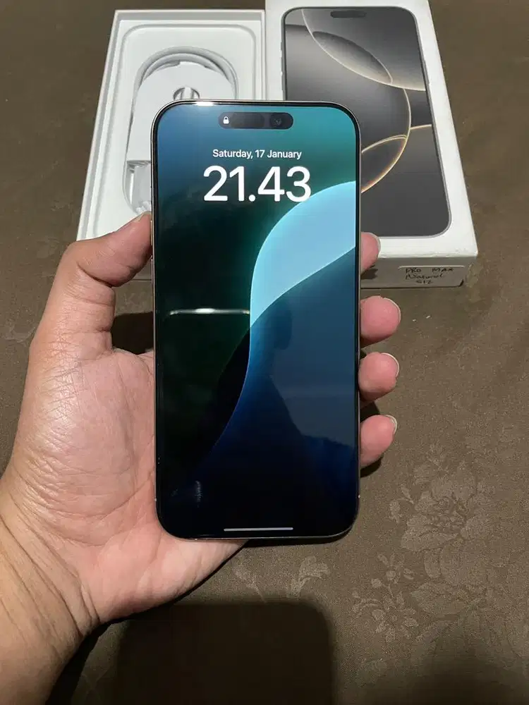 iphone 16 pro max 512gb resmi ibox digimap natural titanium
