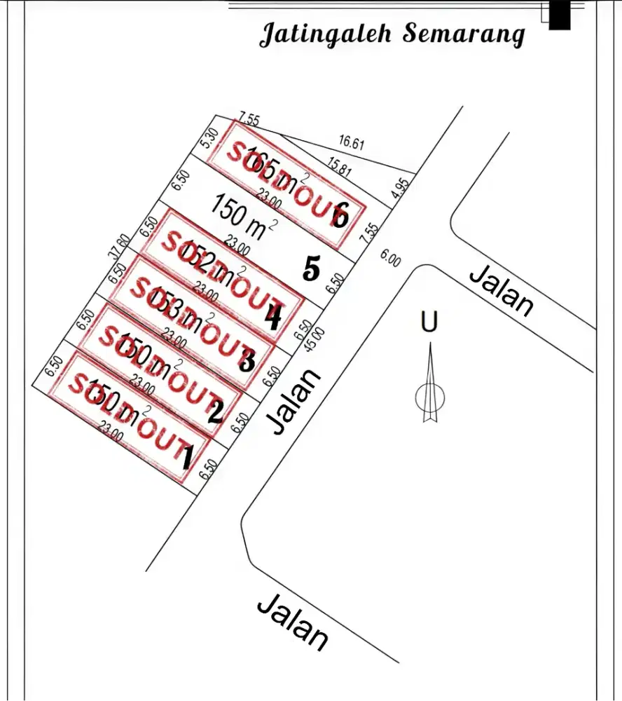 Tanah Dekat AKPOL Semarang Murah Di Bawah Pasaran