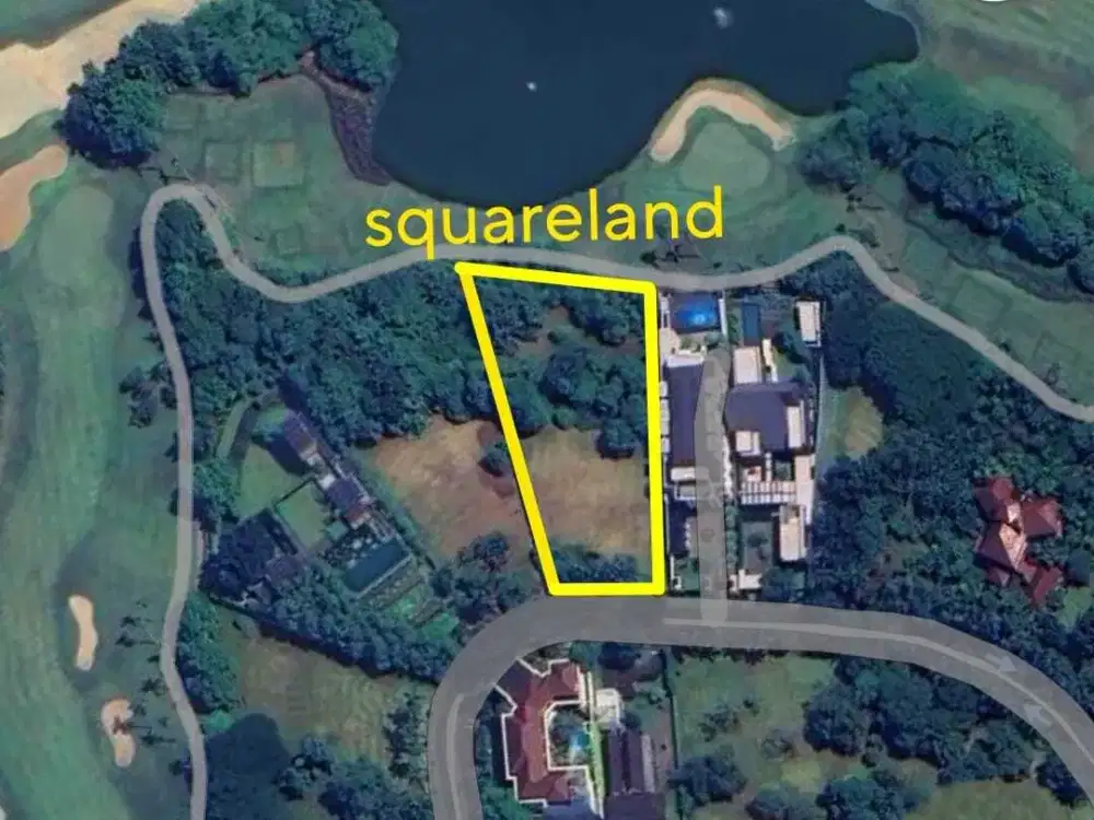 DIJUALCEPAT KAVLING VIEW GOLF DAN VIEW DANAU DI BUKIT GOLF BSD 5000 M2