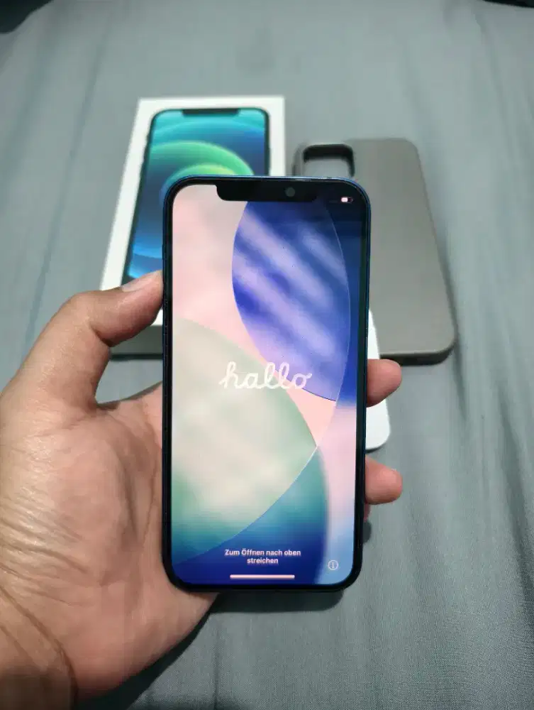 Jual murah iphone 12 Blue 128gb