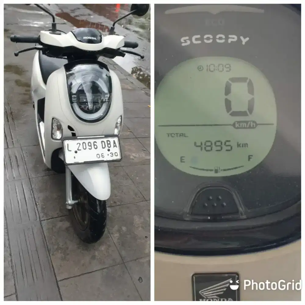 KM 04 ribu Scoopy Prestige th 2025 seperti baru pjk baru