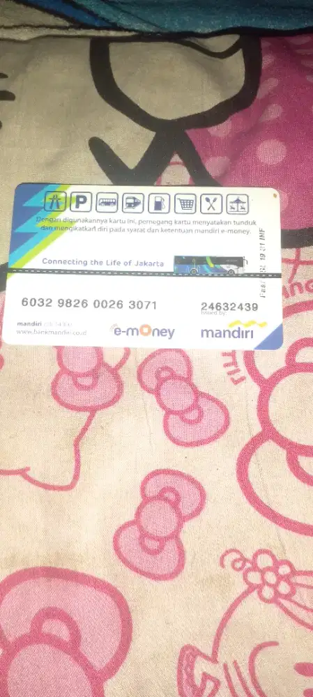 Jual kartu busway...