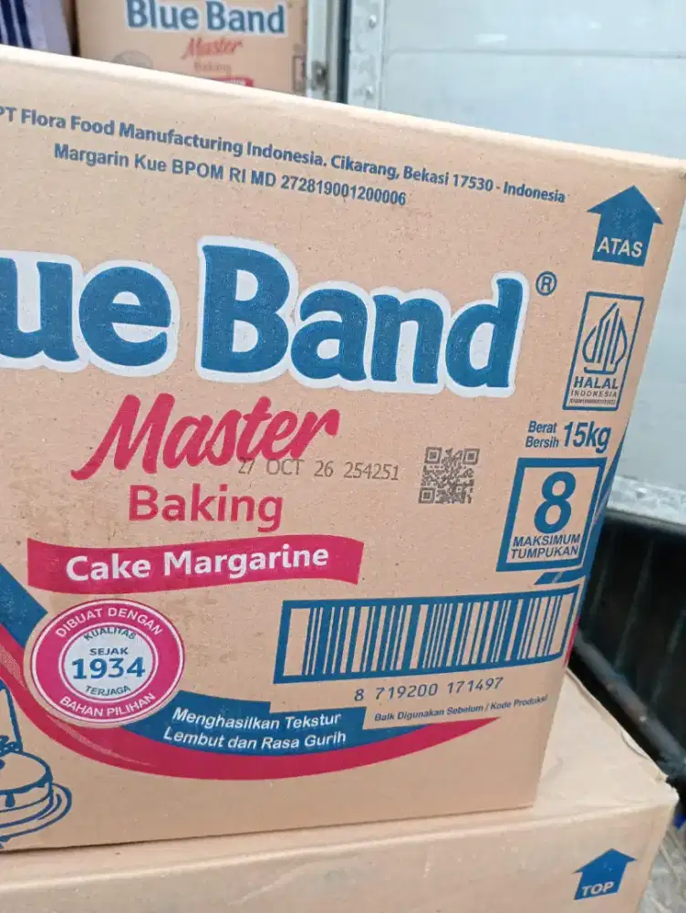 Ready stok Blueband 15 Kg Exp October 2026 Harga 453.000