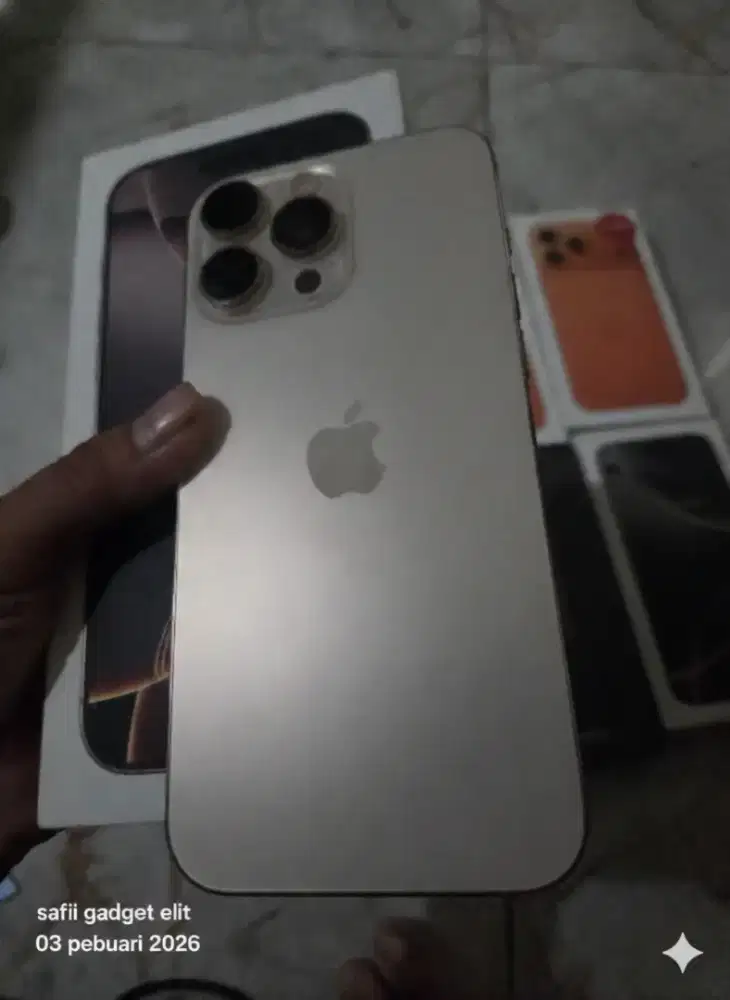 Jual/tt iphone 16 promax 256gb ibox,  16 pro max