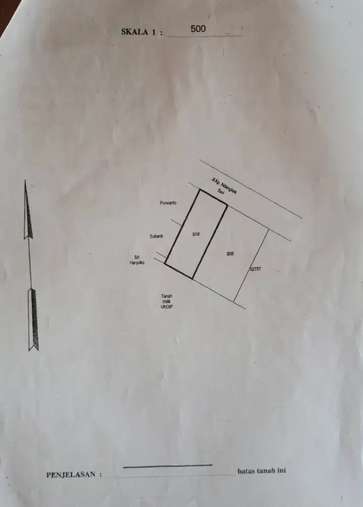 Kavling SHM Cocok Untuk Kos Strategis 1 Menit Ke UNDIP