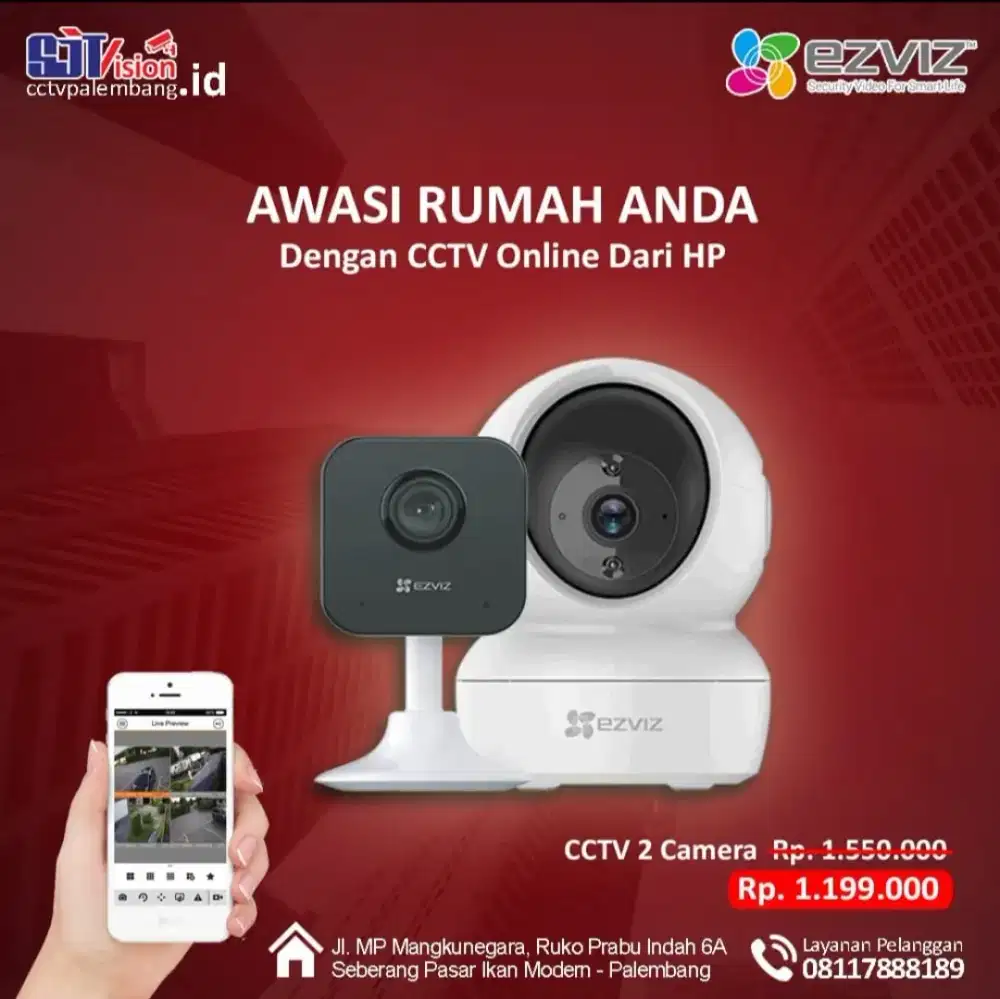 Promo Kamera Wireless Ezviz