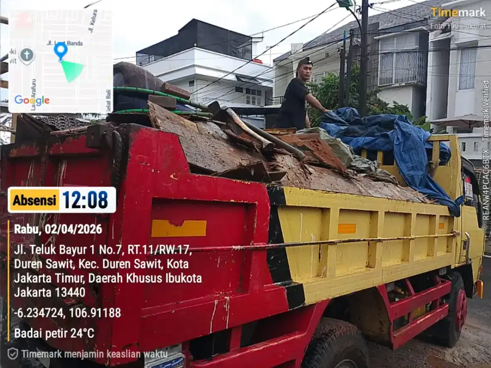 JASA BUANG PUING DAN SAMPAH PROYEK