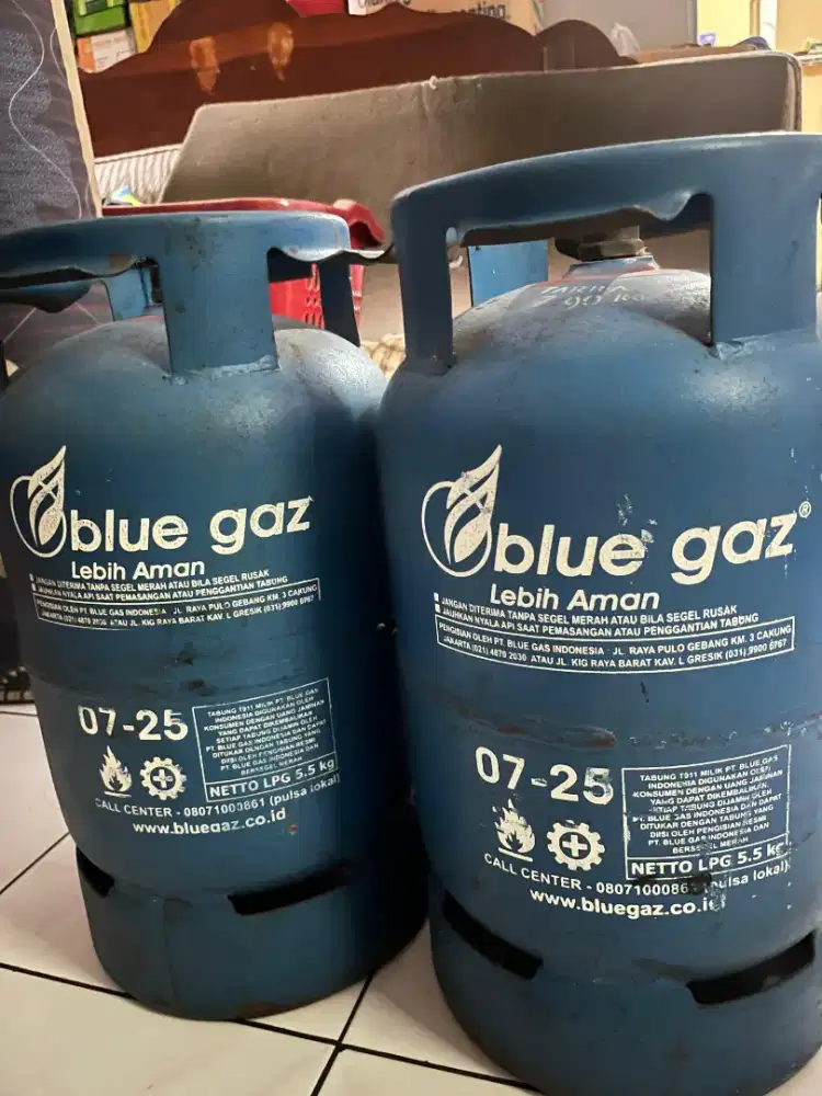 Tabung Gas 5.5 Kilogram Blue gaz