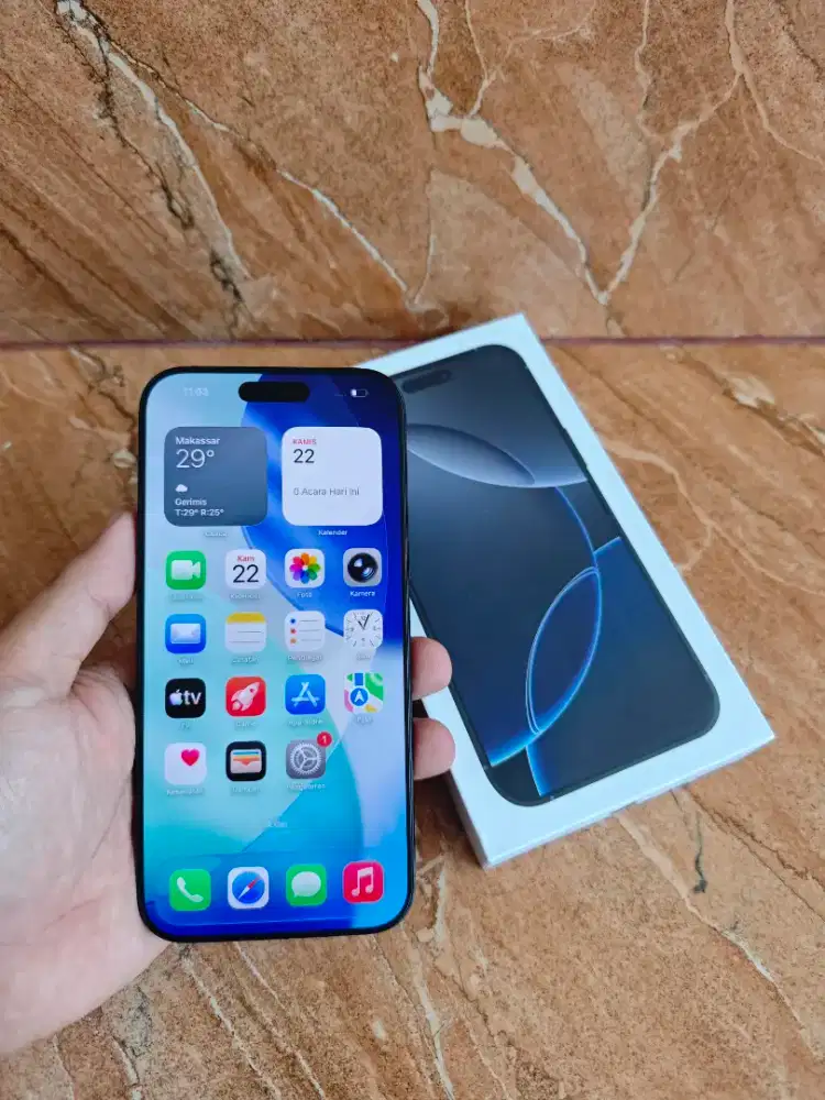 IPHONE 16 PROMAX 256GB ALL OPERATOR FULLSET