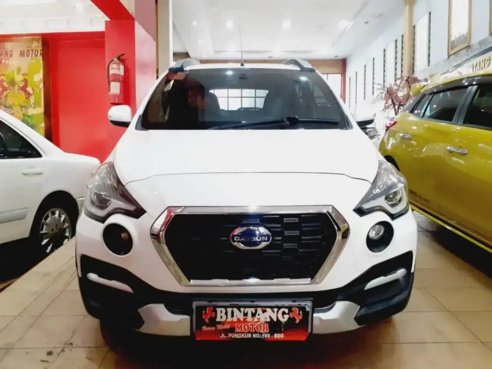 KM 52RB! DATSUN CROSS AT 2018 PUTIH / MODEL THN 2019 (BINTANG MOTOR)