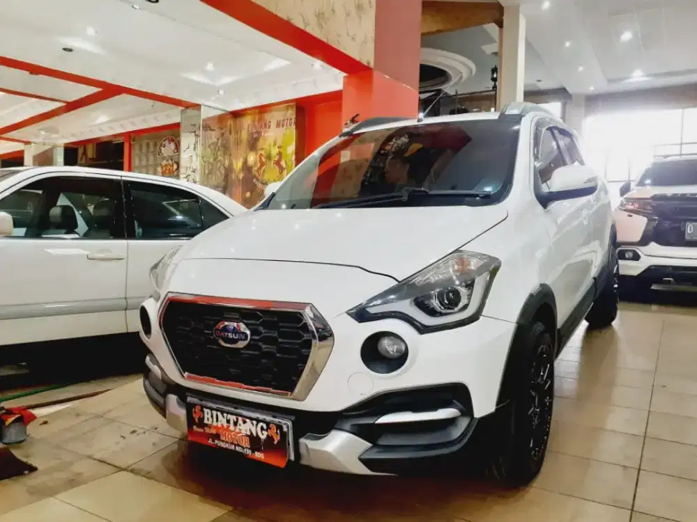 KM 52RB! DATSUN CROSS AT 2018 PUTIH / MODEL THN 2019 (BINTANG MOTOR)