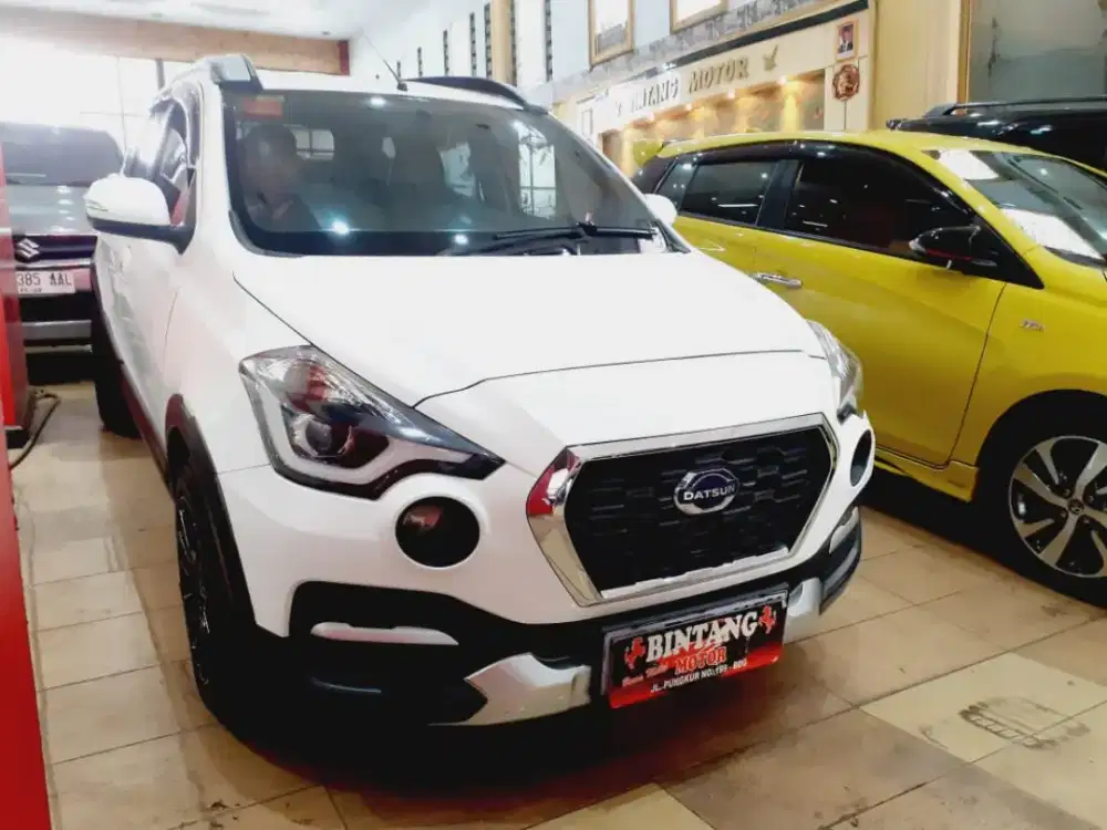 KM 52RB! DATSUN CROSS AT 2018 PUTIH / MODEL THN 2019 (BINTANG MOTOR)