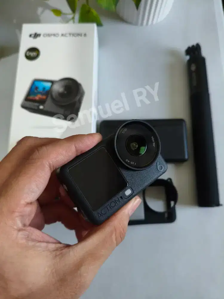 jual dji action 6 adventure combo pemakaian 2 bulan