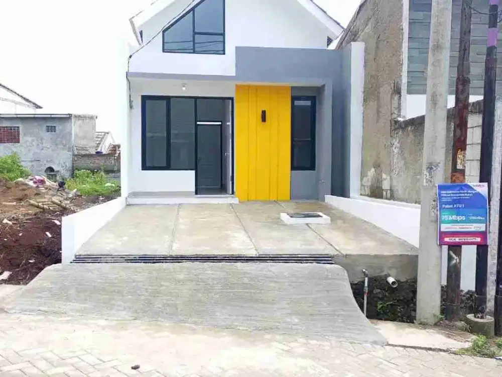 RUMAH BUAT PASANGAN BARU NIKAH TANPA DP STRATEGIS DEKAT TOL DAN STASIUN WHOOSH PADALARANG