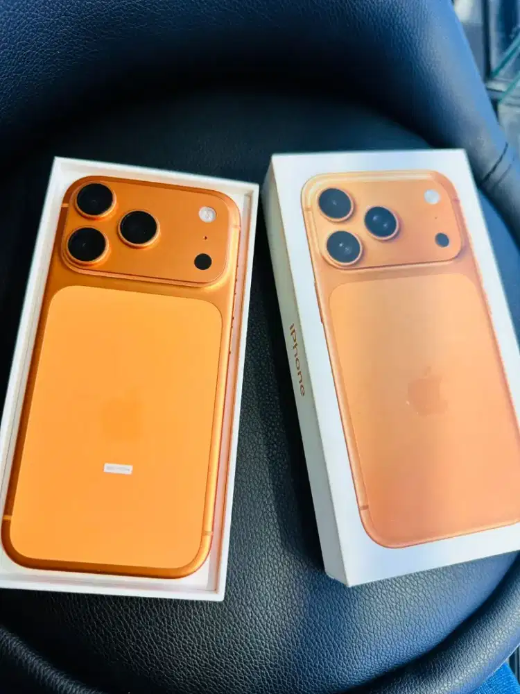 Iphone 17 pro 256gb orange garansi resmi ibox