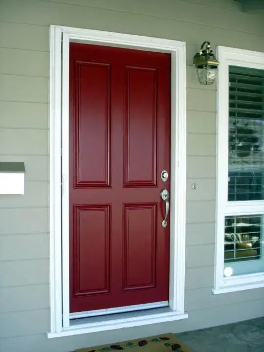 Pintu besi wina/pintu tunggal