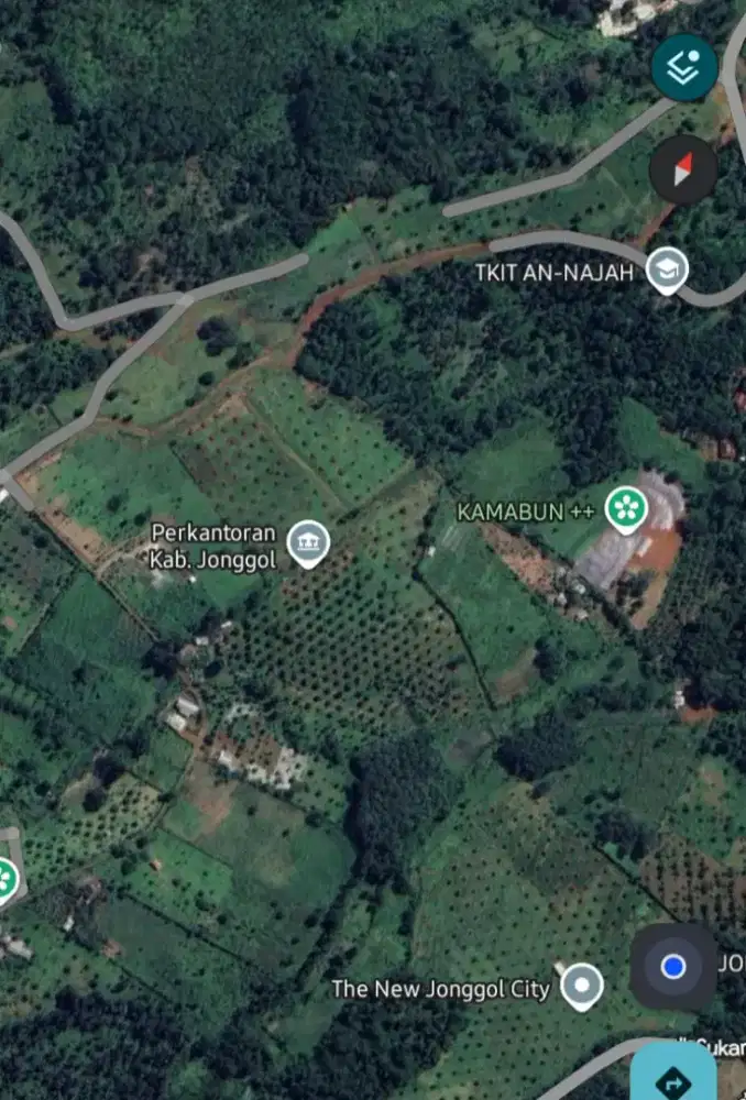 TANAH DI JANTUNG CALON KABUPATEN BOGOR TIMUR, HARGA MASIH PERDANA!!