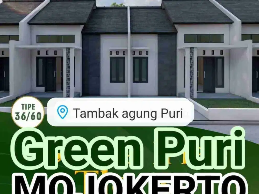 di jual rumah subsidi di puri mojokerto