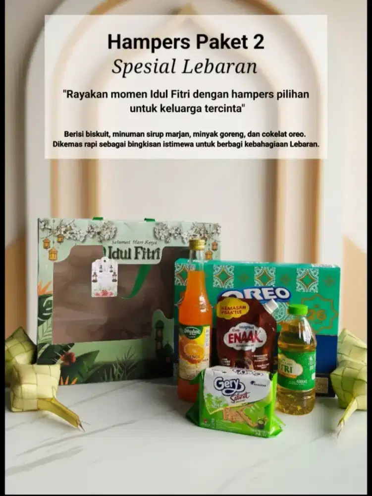 HAMPERS ISTIMEWA SPESIAL LEBARAN PAKET 2